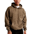Leopard Print Pullover Hoodie