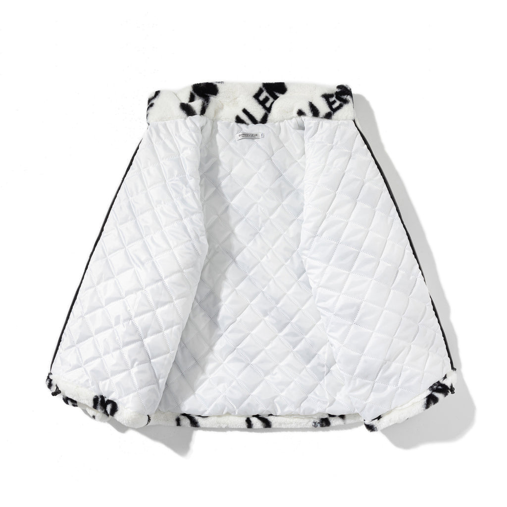 Balenciaga Style Fleece Jacket