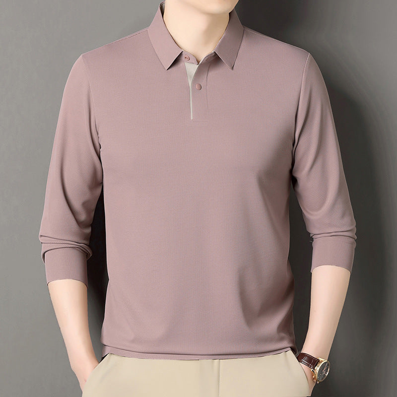 Men's Long-Sleeve Polo Shirt