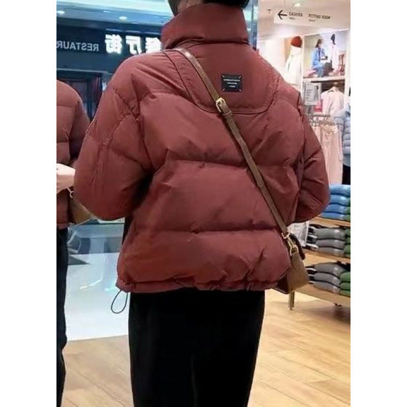 cropped puffer jacket