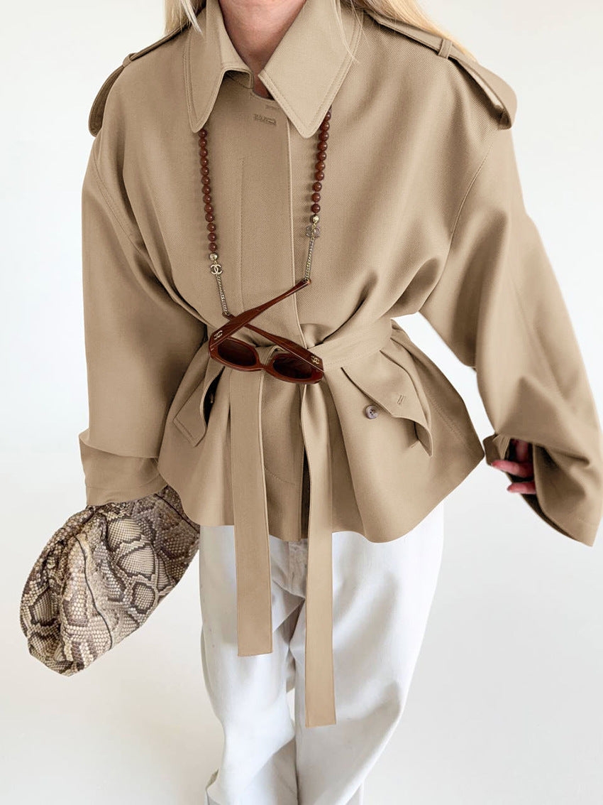Belted Trench Jacket
