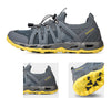 2028 Dark Gray (Men) Strap Free Model [Side Hole Drainage + Breathable Mesh]