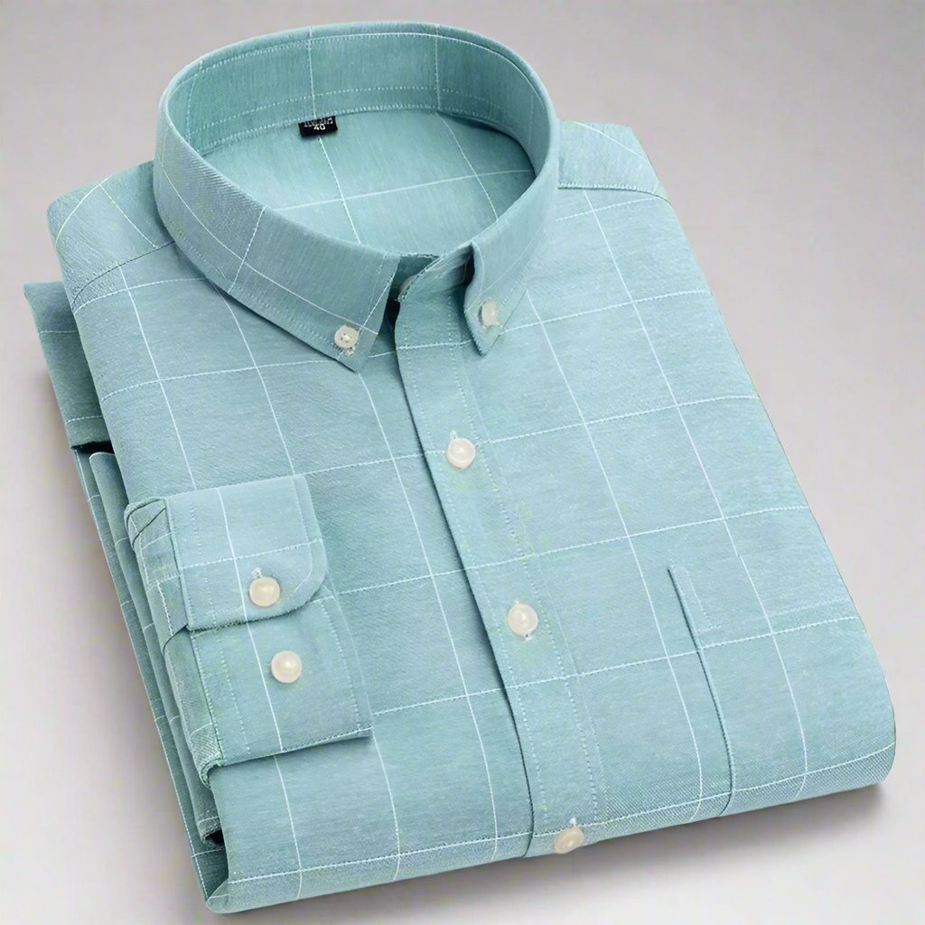 Casual Oxford Textile Shirt