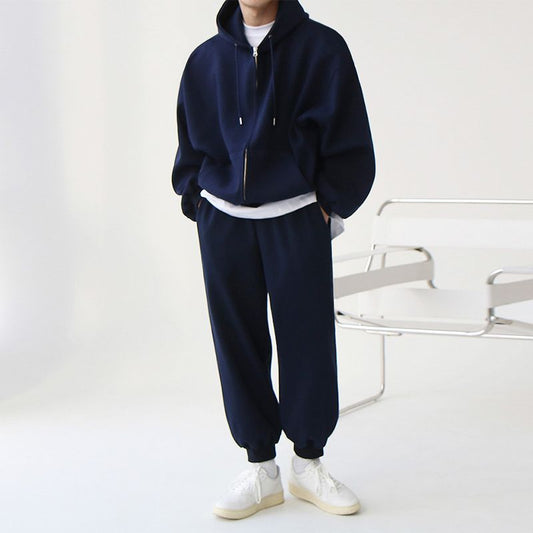 Hooded Sweatshirt and Joggers Set