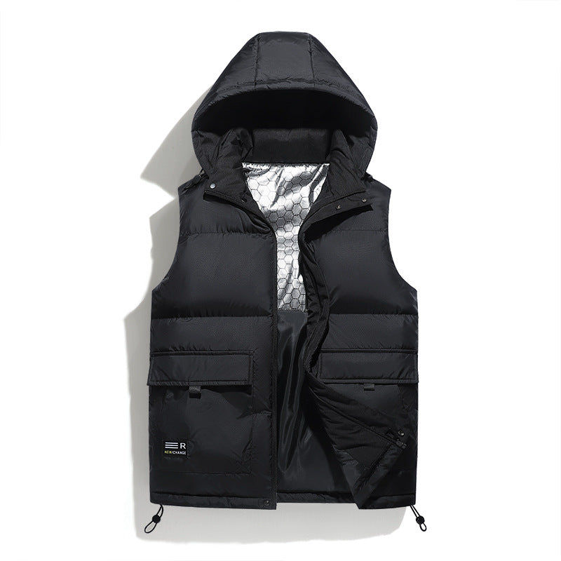 Men's Hooded Puffer Vest