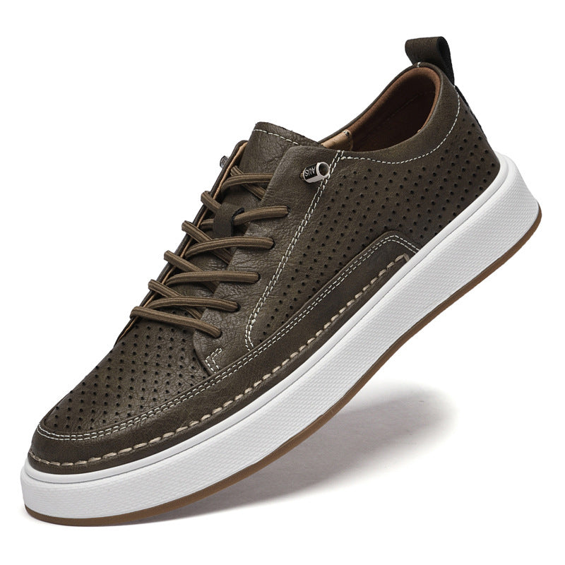 Casual Leather Sneakers