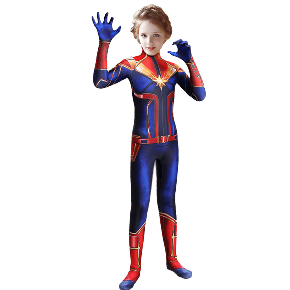 Captain Marvel Cosplay Bodysuit