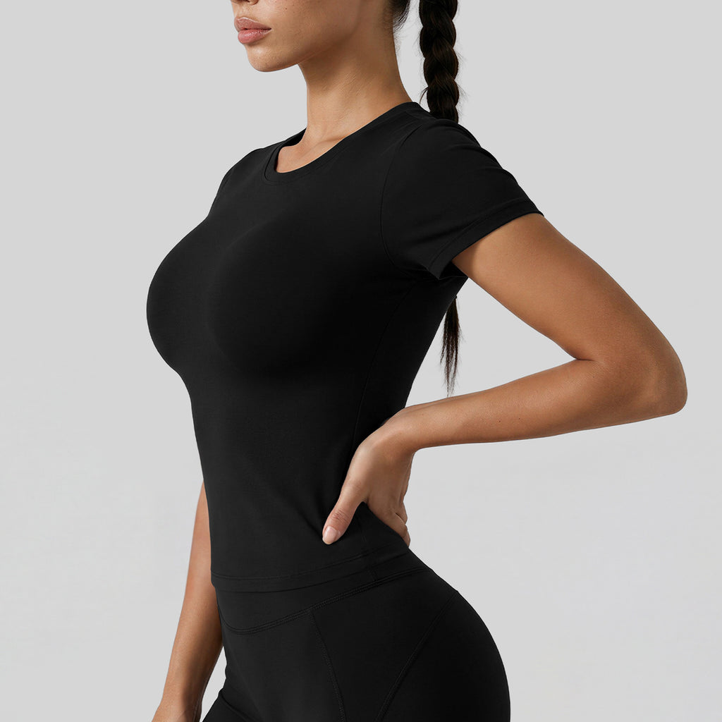 Crew-Neck Yoga T-Shirt