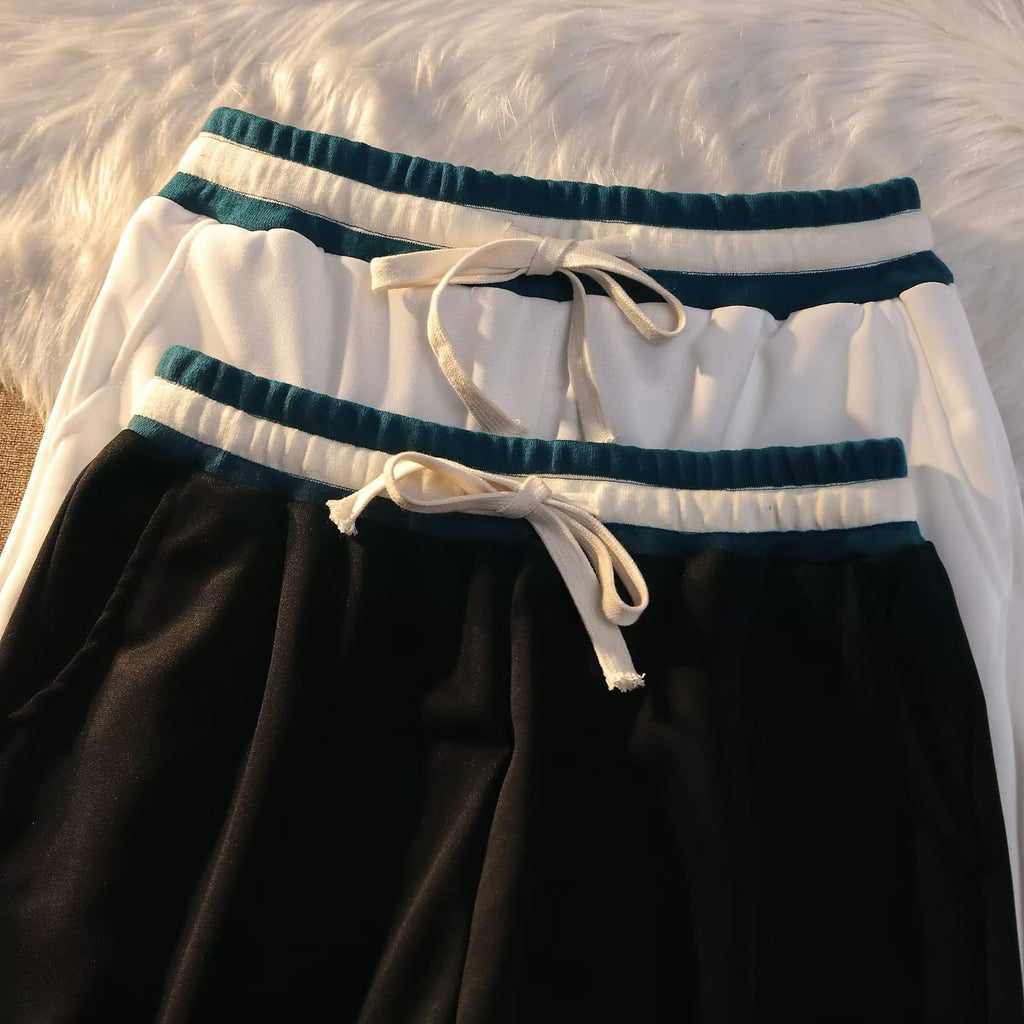 Striped Athletic Shorts