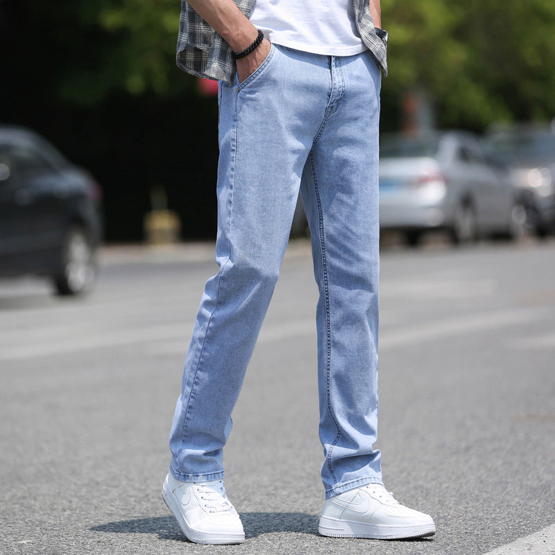 Slim Fit Straight-Leg Jeans