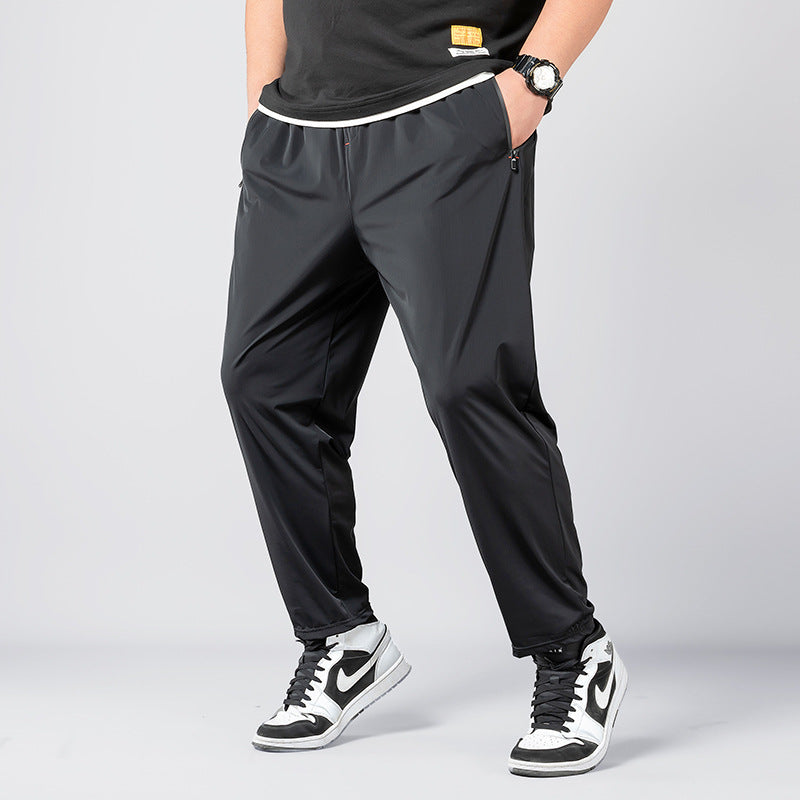 Ice Silk Athletic Trousers