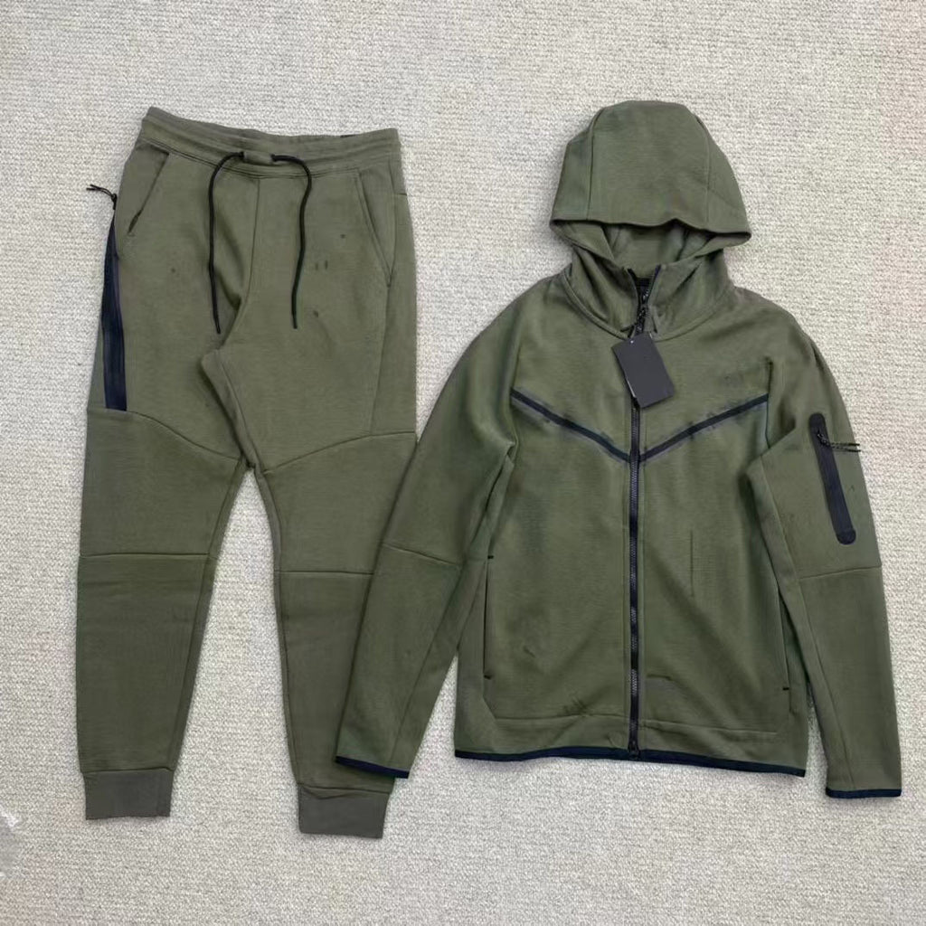 Tech-Panel Hoodie Track Set