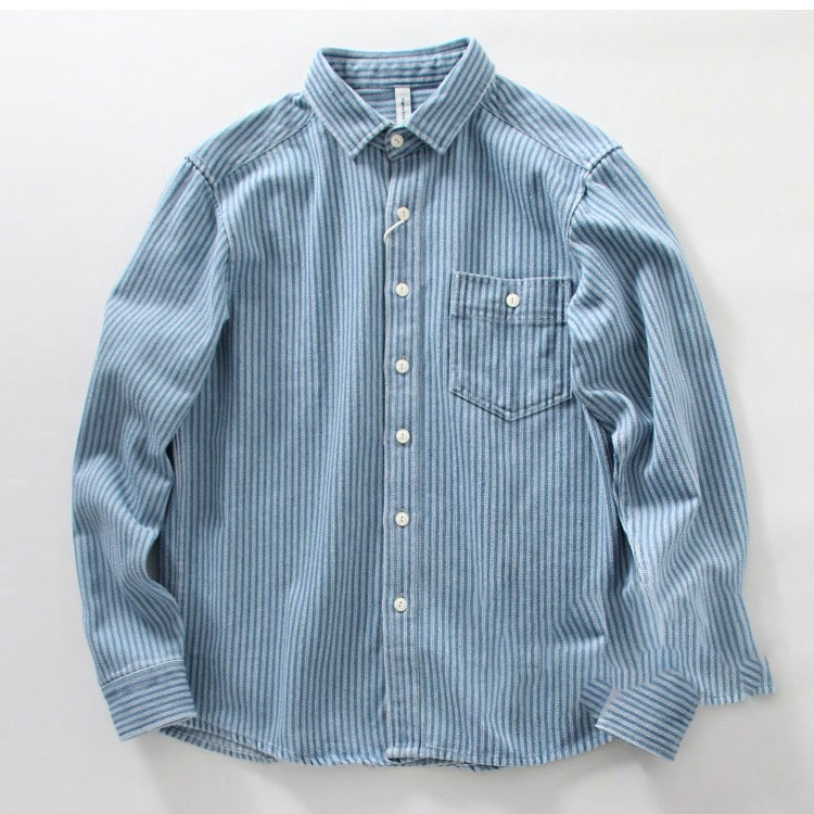 Heavyweight Hickory Stripe Workshirt