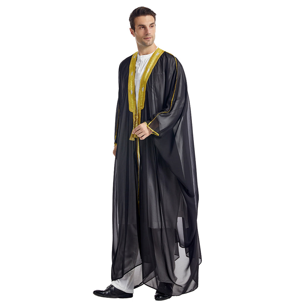 Premium Men’s Embroidered Bisht Cloak