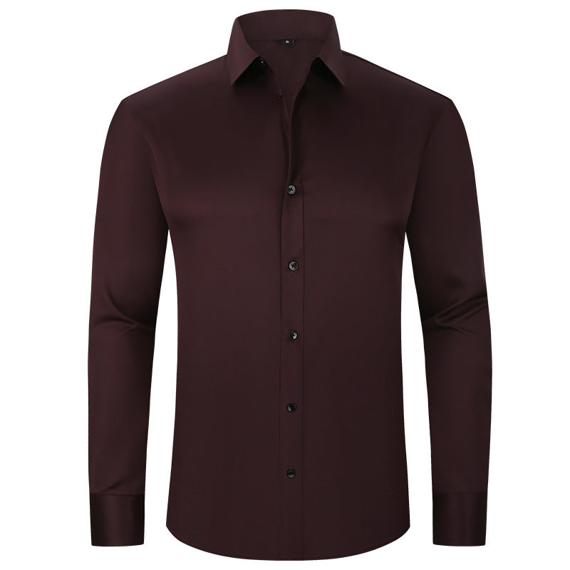 Men’s Four-Way Stretch Performance Dress Shirt