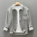 Textured Bouclé Overshirt
