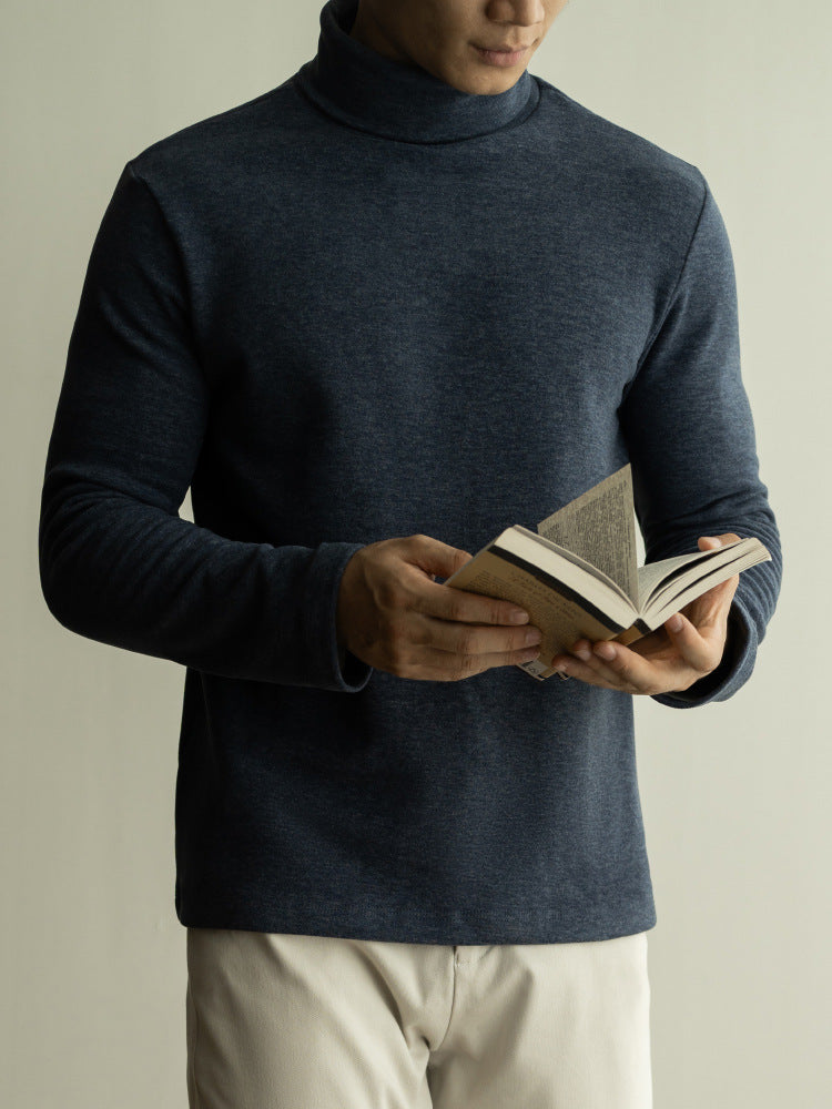 Men's Mock-Neck Thermal Knit