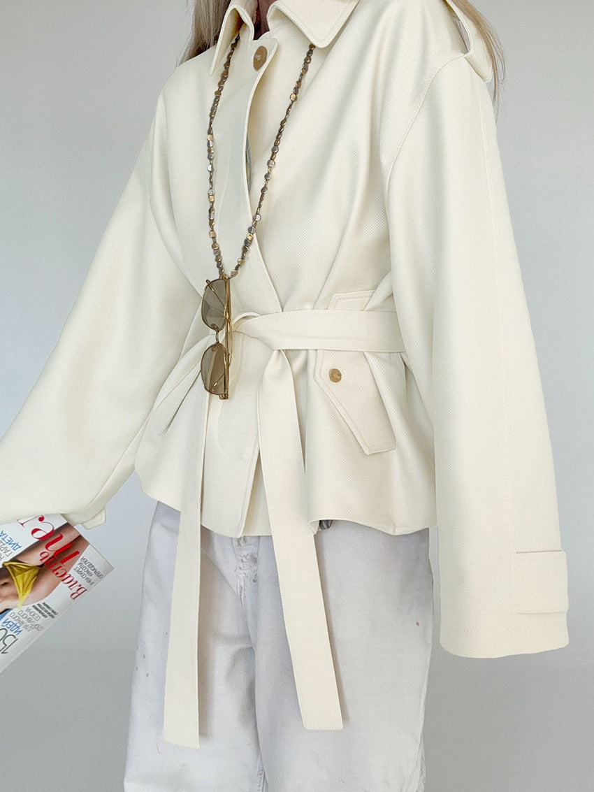 Belted Trench Jacket