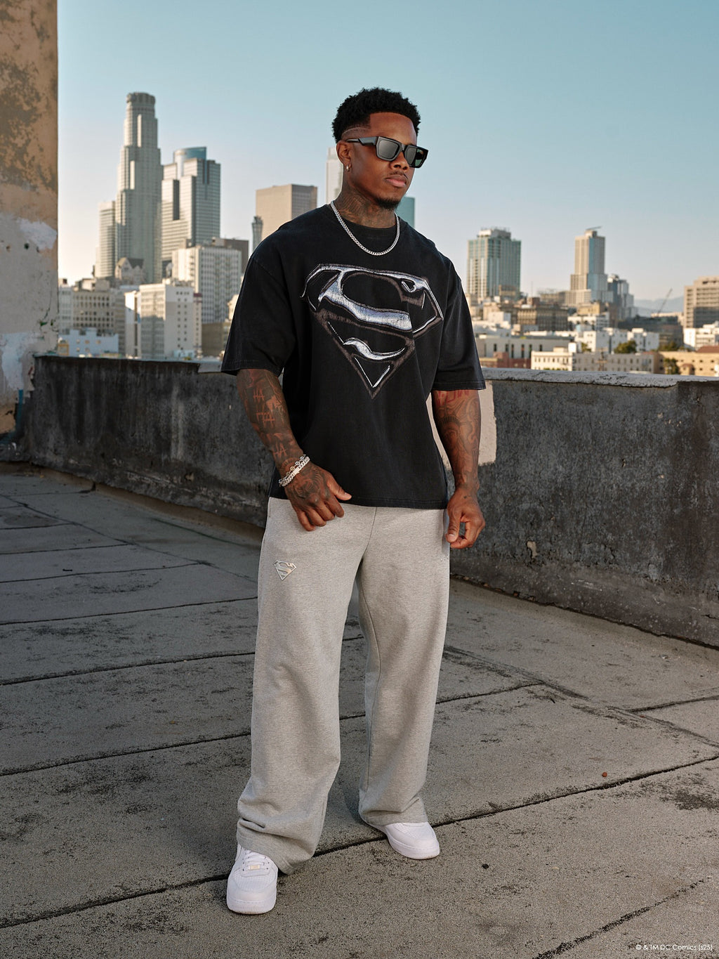 Oversized Graphic Hero Tee