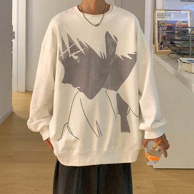 Street Edge Oversized Couple's Sweater