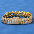 Premium Iced Out Cuban Link Bracelet
