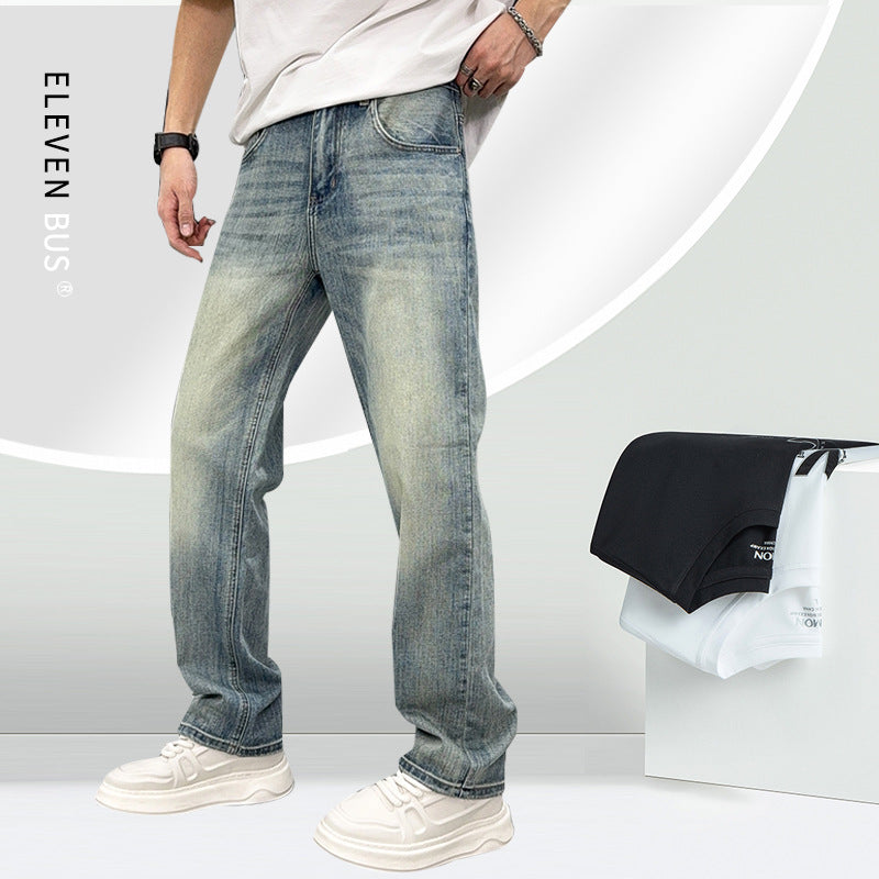 Washed Loose Fit Jeans