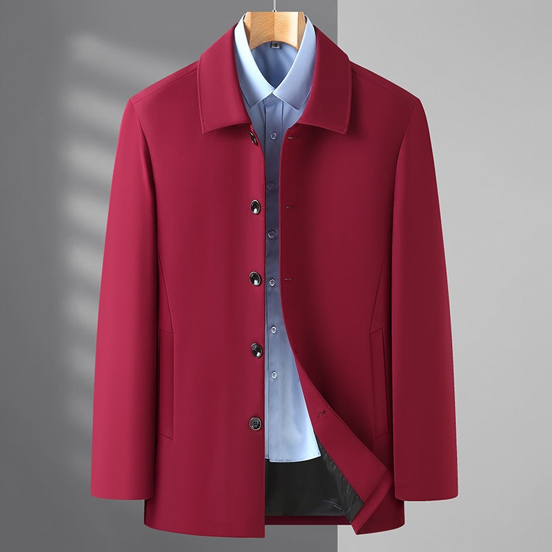 Minimalist Executive Harrington Jacket
