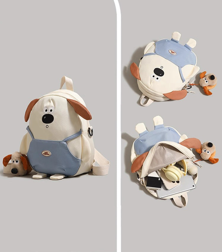 Puppy Plush Backpack Set