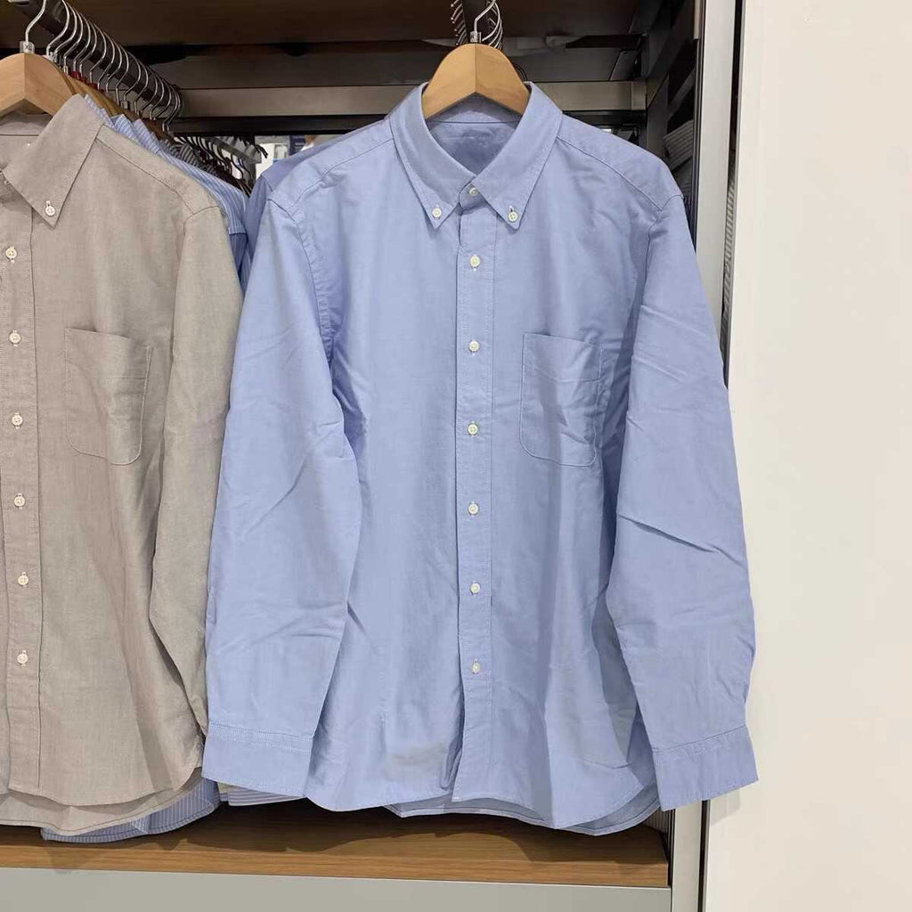 Oxford Cloth Long-Sleeve Shirt