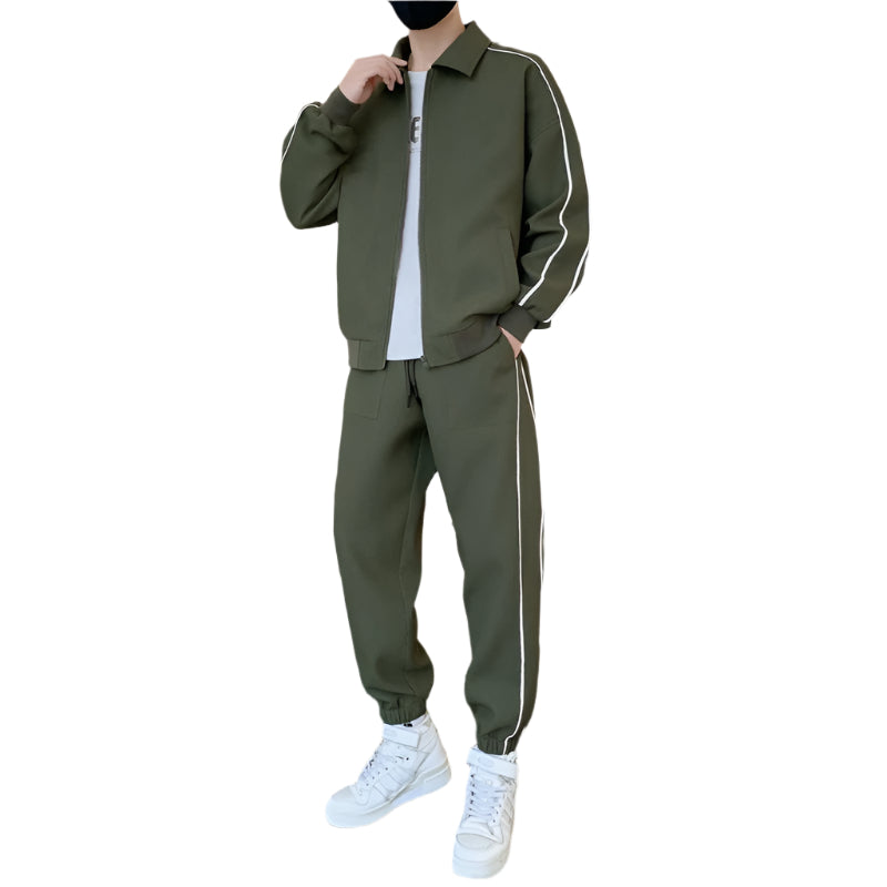 Collegiate Stripe Track Set