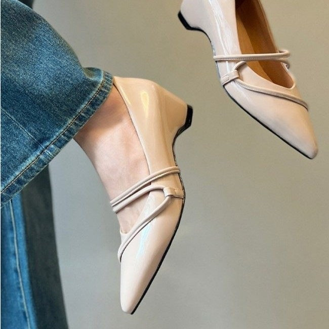 Pointed-Toe Mary Janes