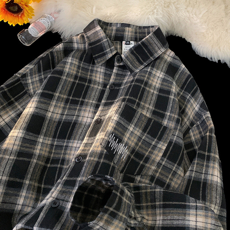 Classic Plaid Vibe Shirt Jacket
