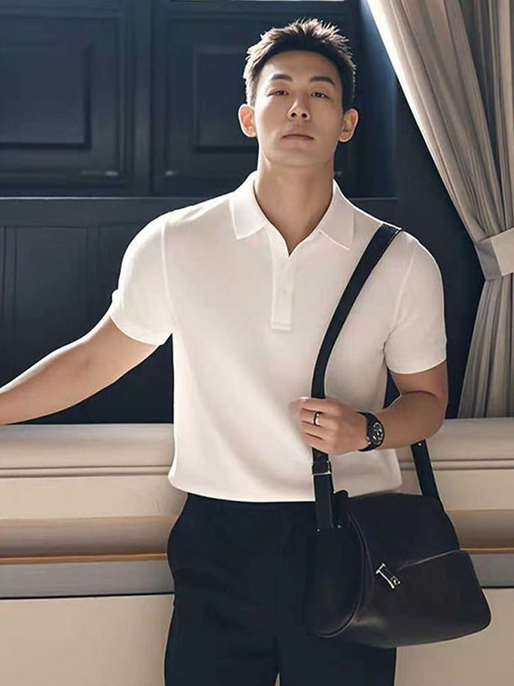 Classic Knit Polo Shirt