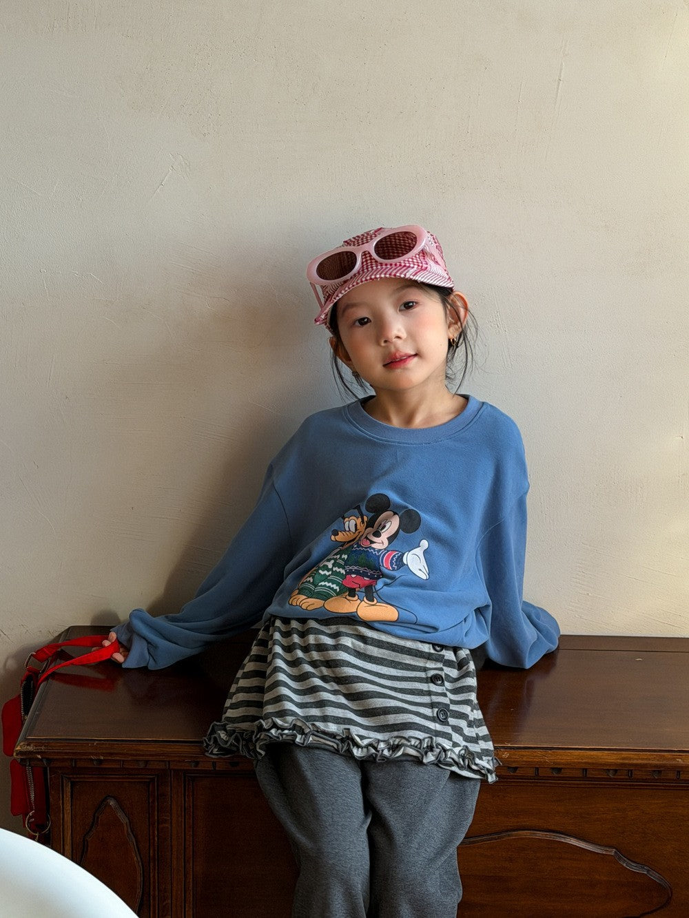 Girls' Cartoon Long-Sleeve T-Shirt