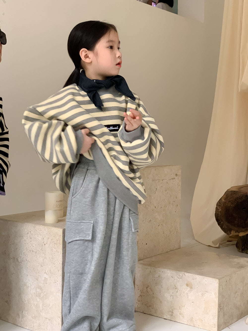 Kids' Fleece-Lined Straight-Leg Sweatpants