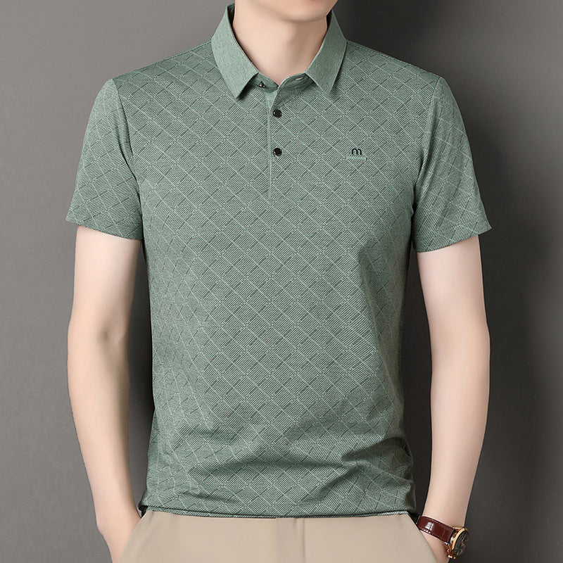 Textured Knit Polo