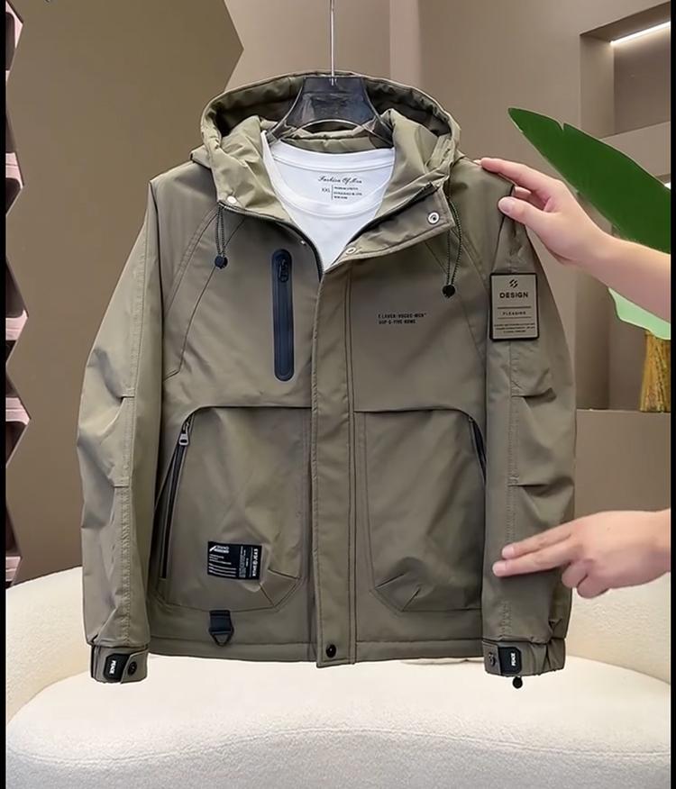 Utility Hooded Jacket