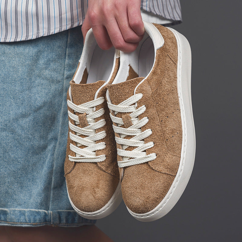 Men’s Minimalist Suede Sneakers