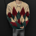 Holiday Diamond Knit Sweater
