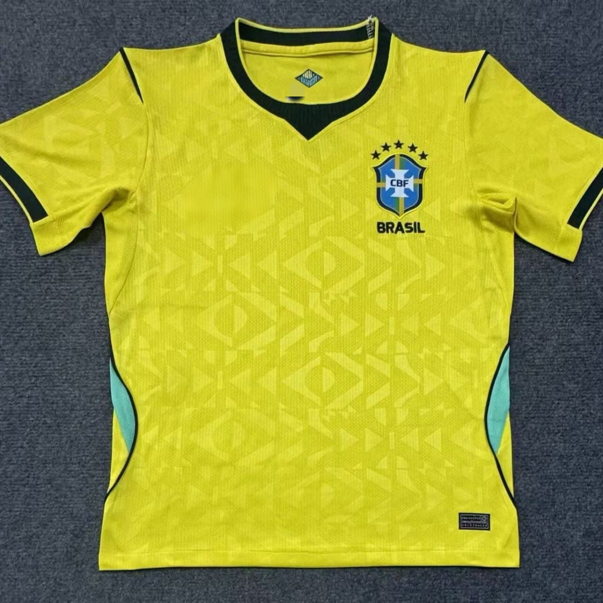 Brazil National Team Fan Jersey Loose Fit Soccer Shirt