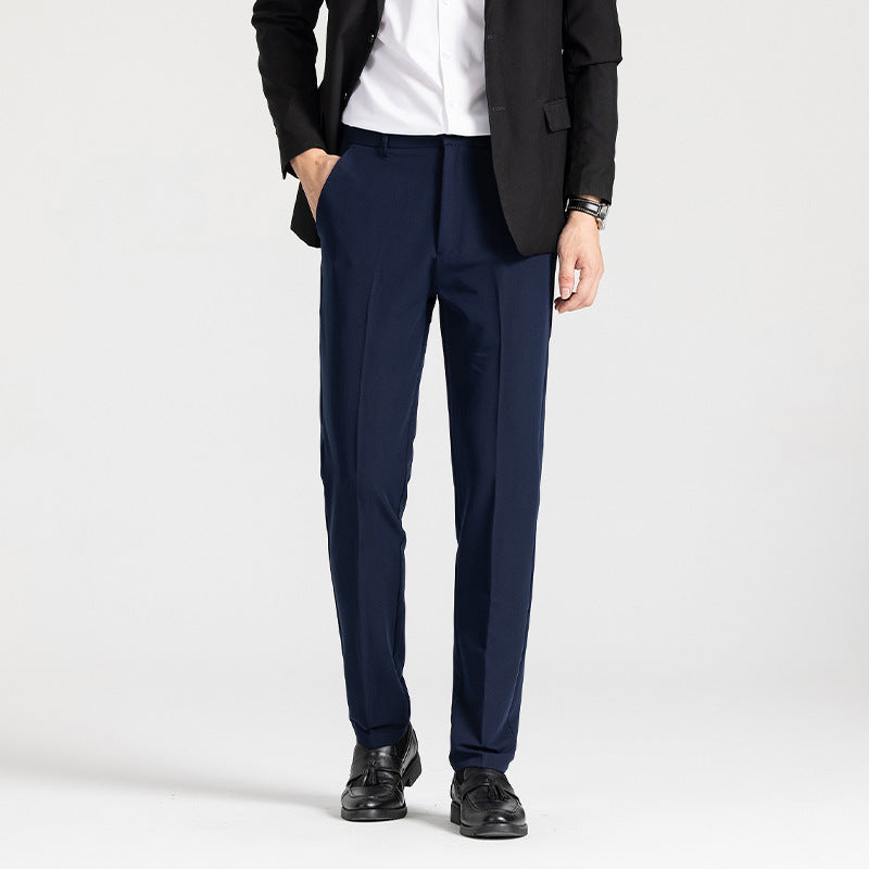 Men's Slim-Fit Dress Trousers