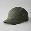 Post-printed OYX hole short-brimmed quick-drying hat army green