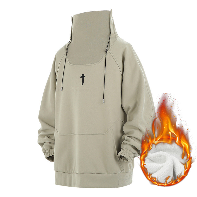 Urban Tech-Neck Oversize Hoodie
