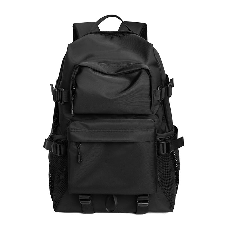 Japanese trendy functional backpacks, men's backpacks, large-capacity travel bags, college and middle school students, school bags, trendy leisure bags