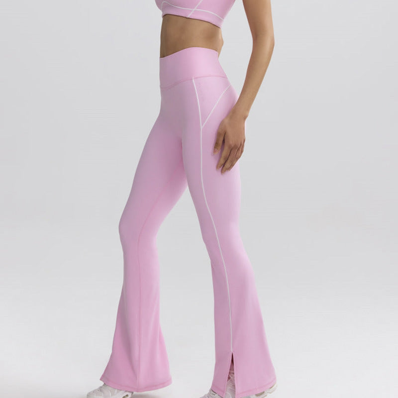 Crossover Yoga Flare Pants