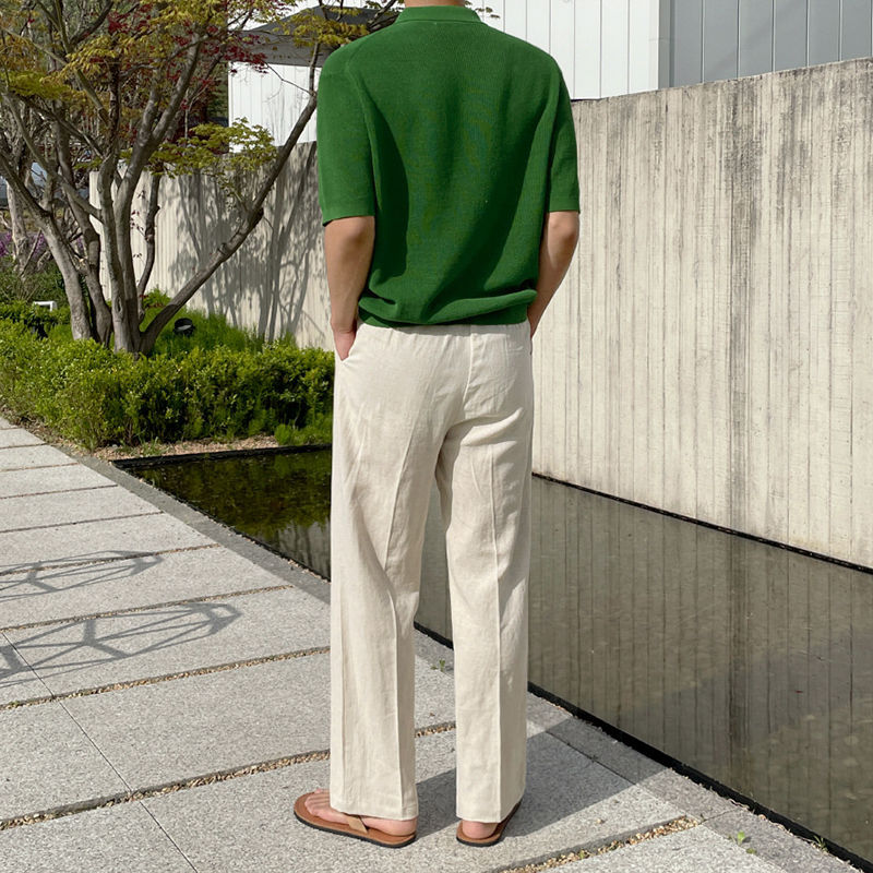 Casual Linen Trousers