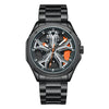 FW-5060-S2 Black Shell Orange Black Steel Band