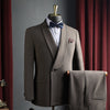 Brown Green Collar (Suit + Pants)