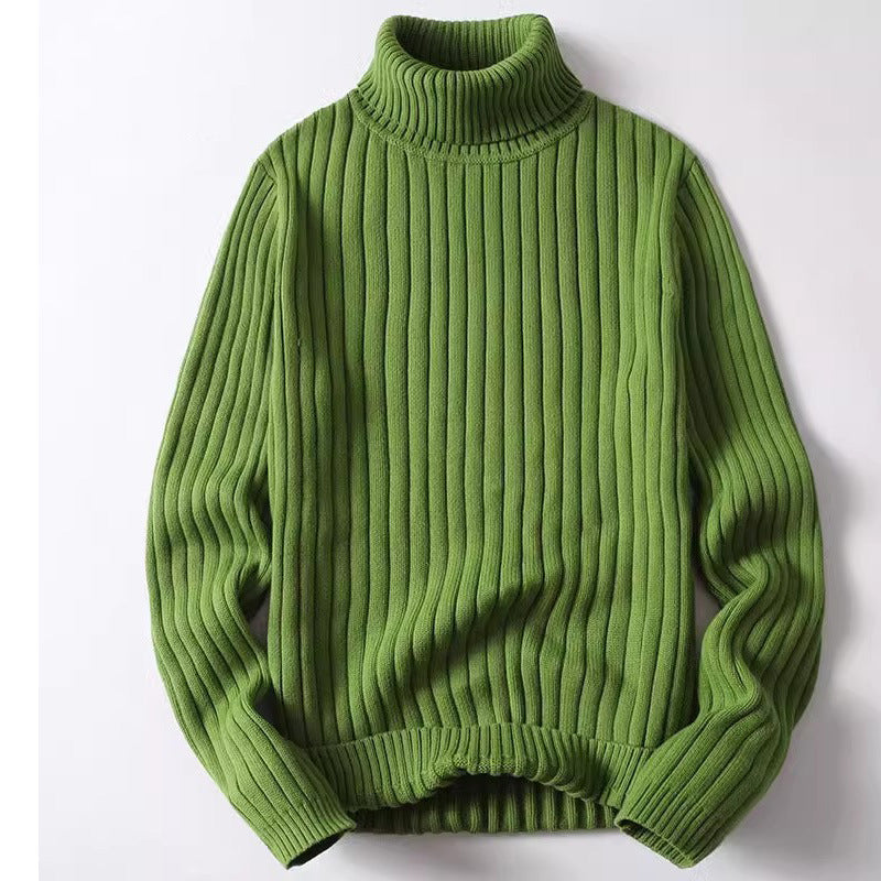 Men's Turtleneck Knit Sweater