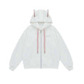 Dog Ear Zipper Hoodie